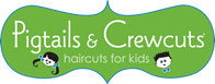 Pigtails & Crewcuts logo